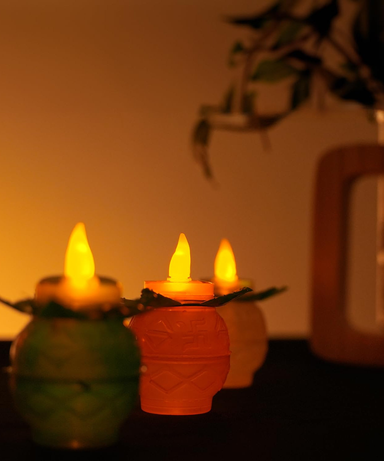 Water Sensor Led Kalash - Pack of 6