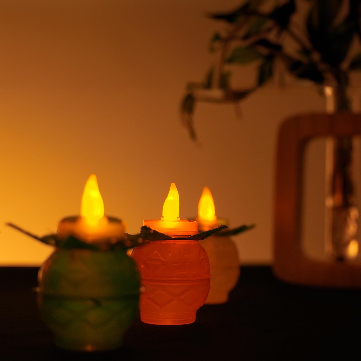 Water Sensor Led Kalash - Pack of 6