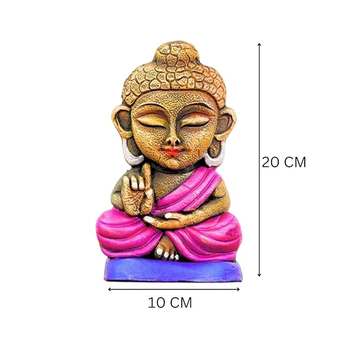 Dhyan Buddha Kolu Bommai For Dussehra- 20 cm