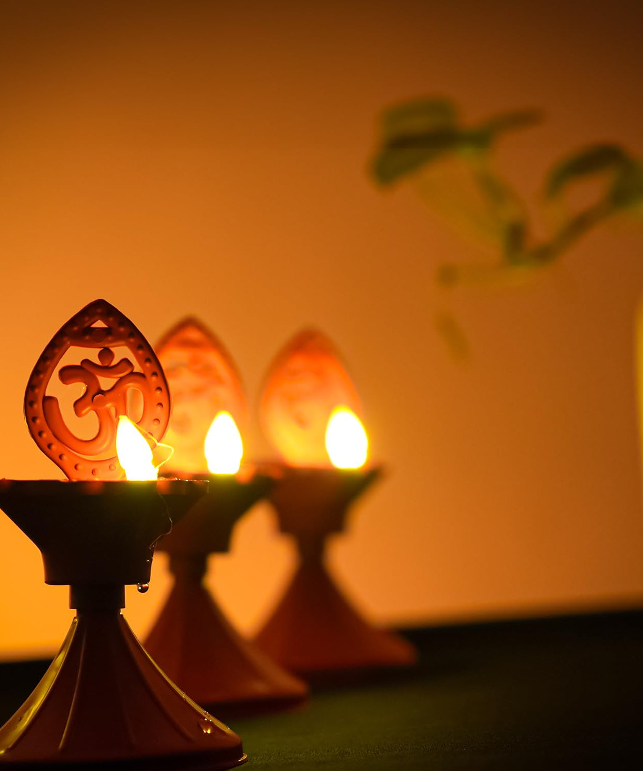 Water Sensor LED Diya (Pack of 6) | 8x8x14 cm