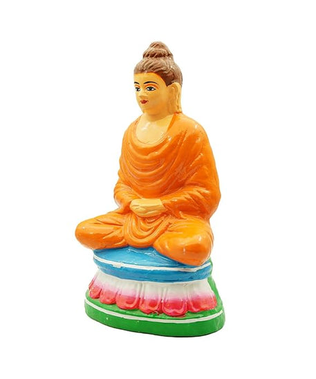 Meditating Buddha Statue, Handcrafted Buddha Showpiece for Home Decor, Decorative Gifting Items, Home & Office