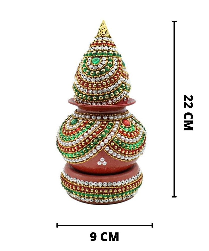 Mangal Kalash Lota Coconut Set for Puja
