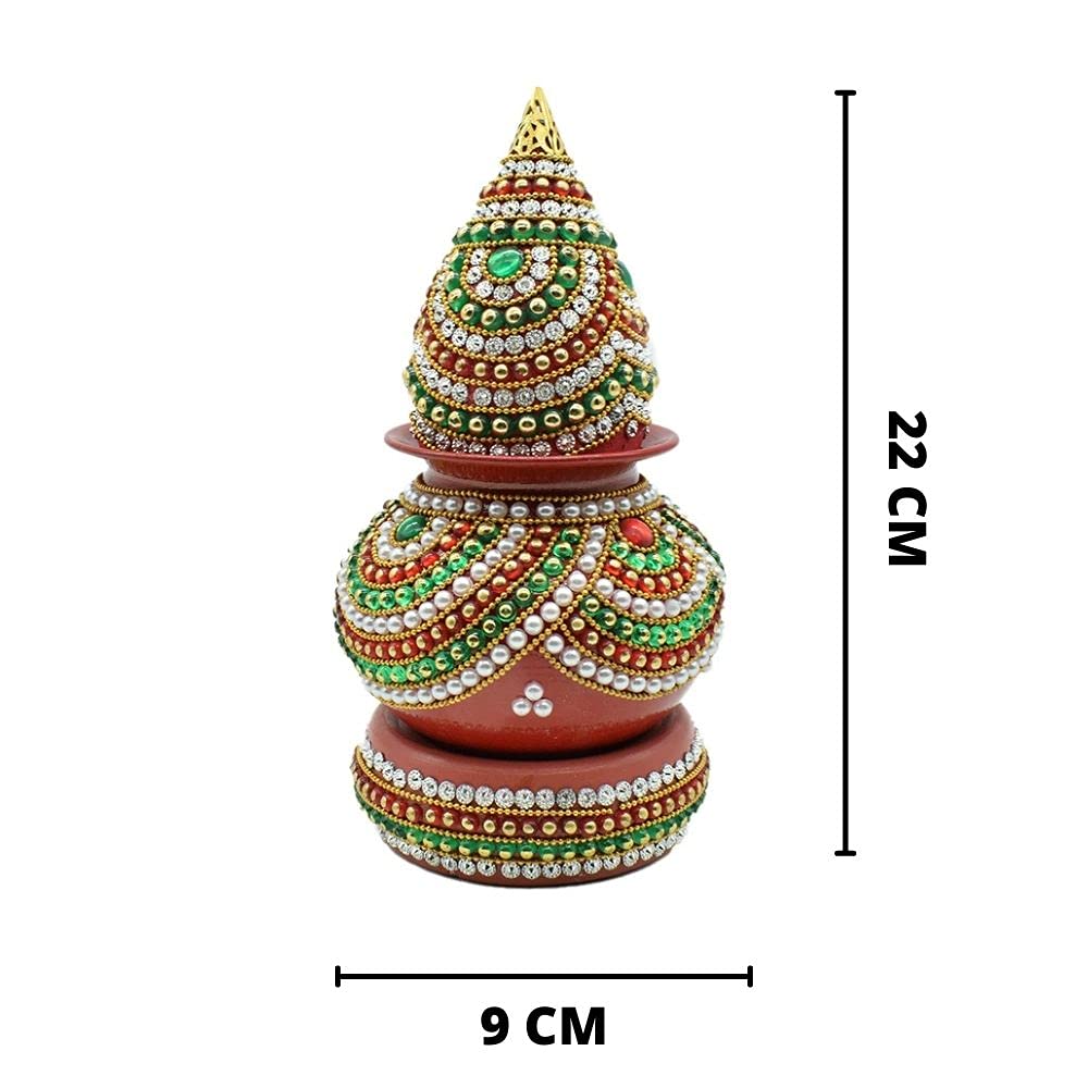 Mangal Kalash Lota Coconut Set for Puja