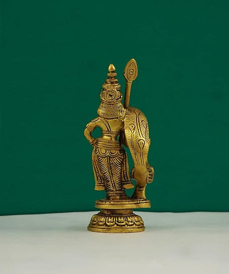 Brass or Pital Murugan Swami Idol / Murti