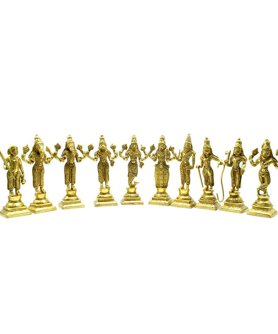 Brass Dasavatharam