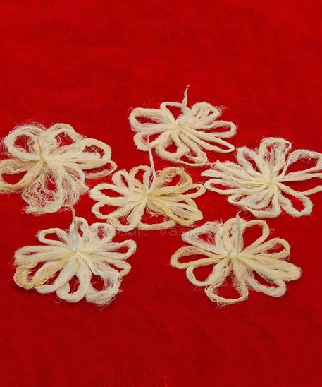 Lakshmi Tamara Vattulu/Thamarai Thiri/Lotus Kamal Steam Wicks for Puja (Pack of 10)