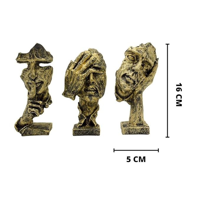 Human Face Sculpture Showpieces for Home Decor