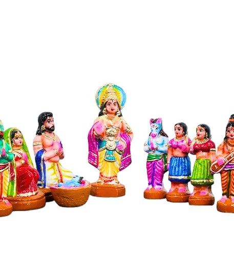Krishna Jananam Golu Dolls Set for Navrathri