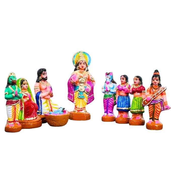 Krishna Jananam Golu Dolls Set for Navrathri