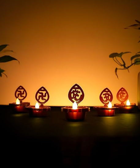 Water Sensor Led Diya- Pack of 10