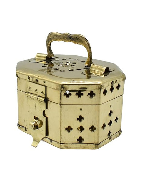 Brass Jewellery Box for Women - Jewel Organizer Gift Box