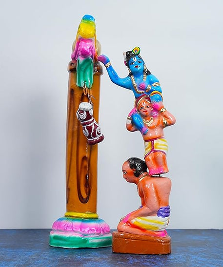 Krishnar Uriyadi Set Golu Dolls for Navaratri