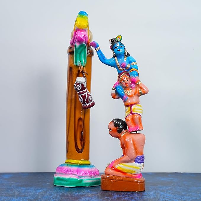 Krishnar Uriyadi Set Golu Dolls for Navaratri