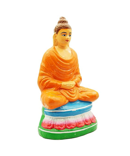 Meditating Buddha Statue, Handcrafted Buddha Showpiece for Home Decor, Decorative Gifting Items, Home & Office