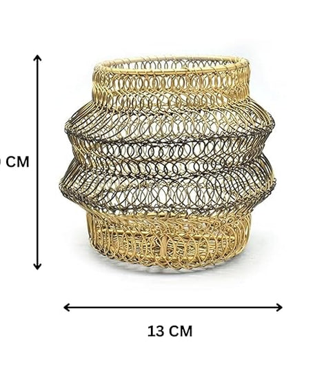 Metal Wire Fruit &amp; Flower Basket