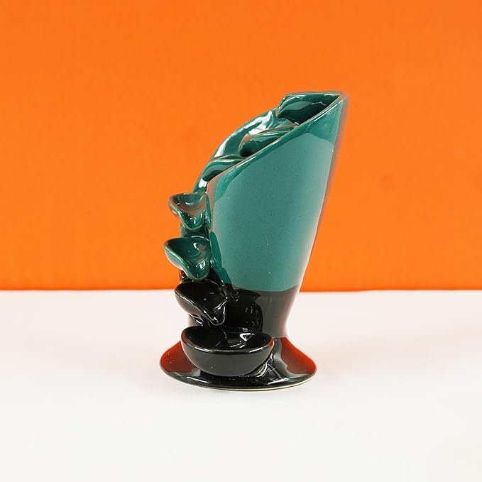 Ceramic Waterfall Smoke Backflow Incense Burner