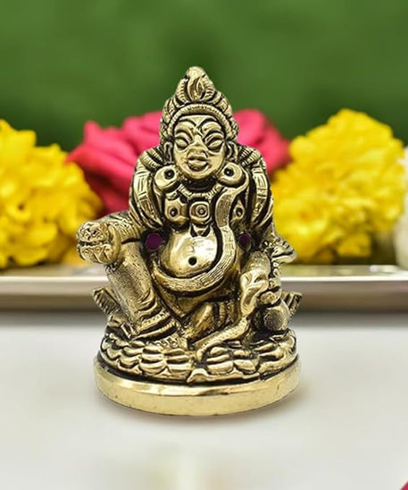 Dhan Kuder Brass Idol / Showpiece