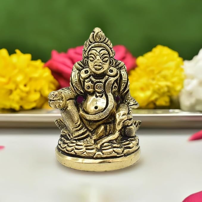 Dhan Kuder Brass Idol / Showpiece