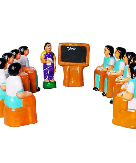 School Set Golu Dolls For Navaratri- kolu bommai