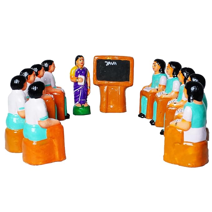 School Set Golu Dolls For Navaratri- kolu bommai