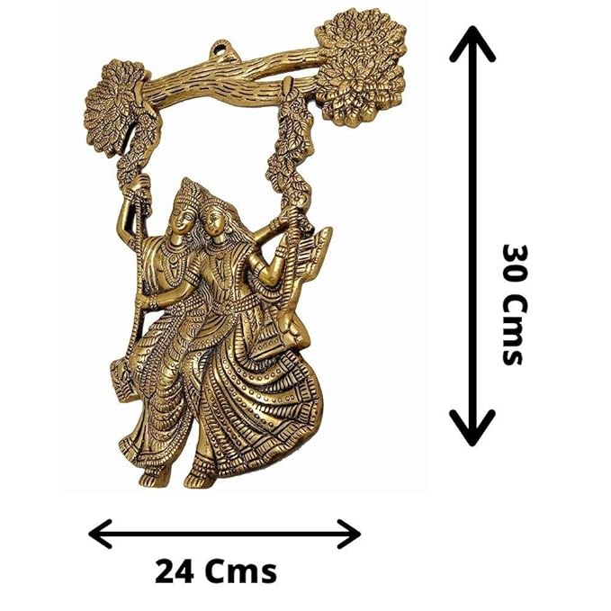 Radha Krishna Jhula Wall Hanging