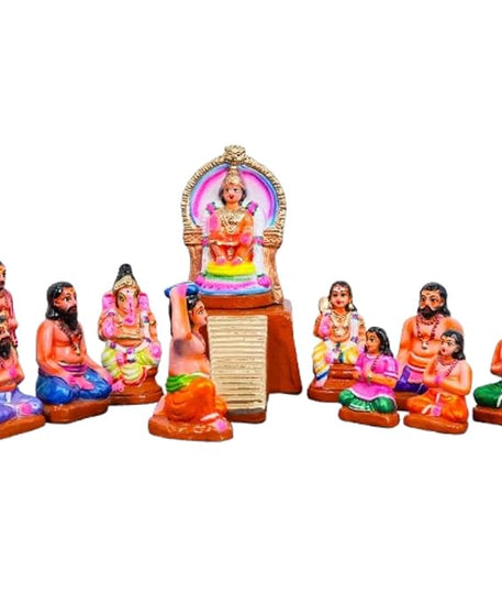 Ayyappan Golu Dolls Set Handmade Clay For Navrathri
