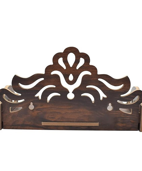 Wooden Puja Mandir for Home - Home Temple Pooja Mandir Small Size for Puja Room and Office