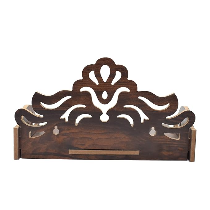 Wooden Puja Mandir for Home - Home Temple Pooja Mandir Small Size for Puja Room and Office