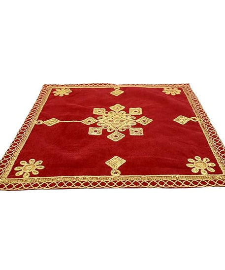 Velvet Altar Pooja Cloth for Pooja Room