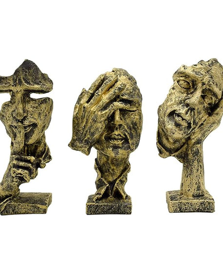 Human Face Sculpture Showpieces for Home Decor
