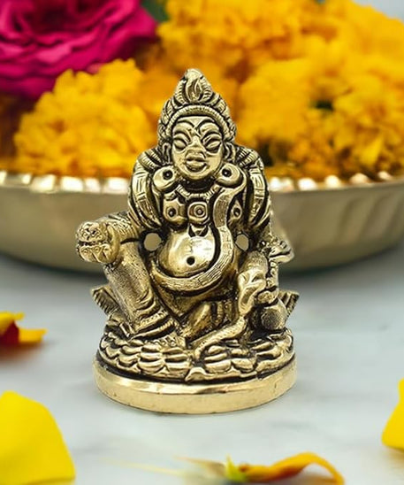 Dhan Kuder Brass Idol / Showpiece
