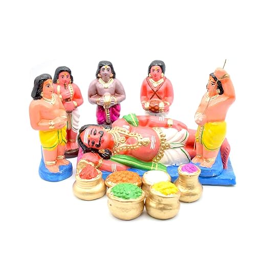 Kumbakaran Large Golu Dolls Set For Navratri- 25 cm
