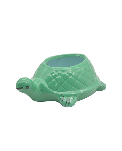 Green Tortoise Garden Pot