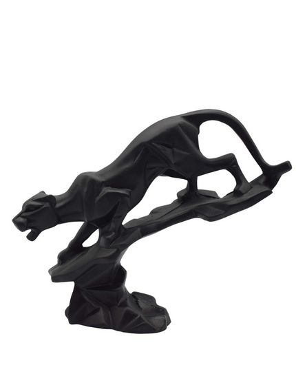 Black Panther Cheetah Statue Showpiece -Puja N Pujari