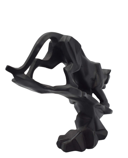 Black Panther Cheetah Statue Showpiece -Puja N Pujari