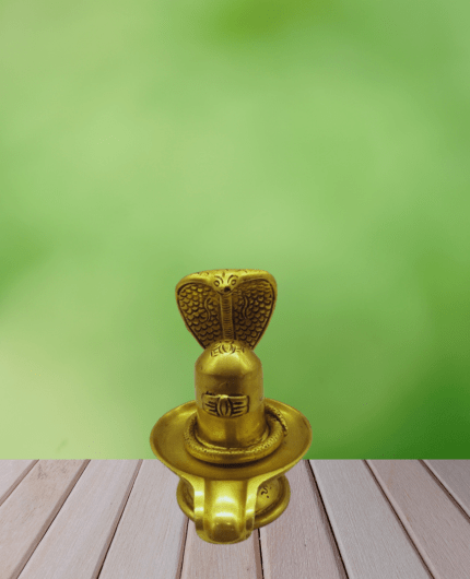 Brass Shiva Lingam | Shivling Pital for Pooja