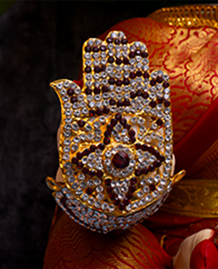 Metal Varalakshmi Hands And Legs With Stone