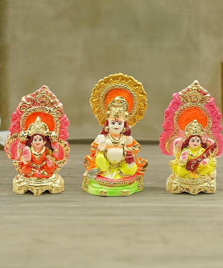 Lakshmi Kubera Saraswati Gollu Bommai