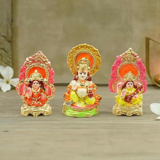 Lakshmi Kubera Saraswati Gollu Bommai