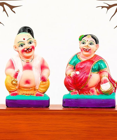 Mama Mami Golu Doll For Navratri- 12 cm