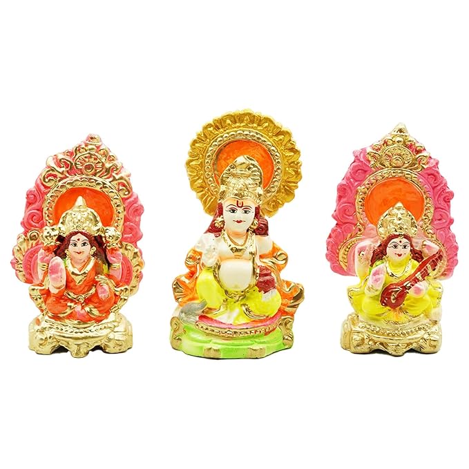 Lakshmi Kubera Saraswati Gollu Bommai