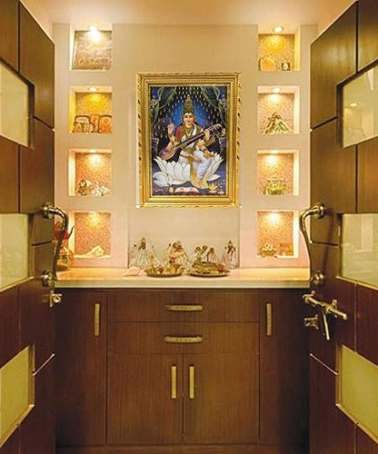 Saraswati Devi Small Photo Frame