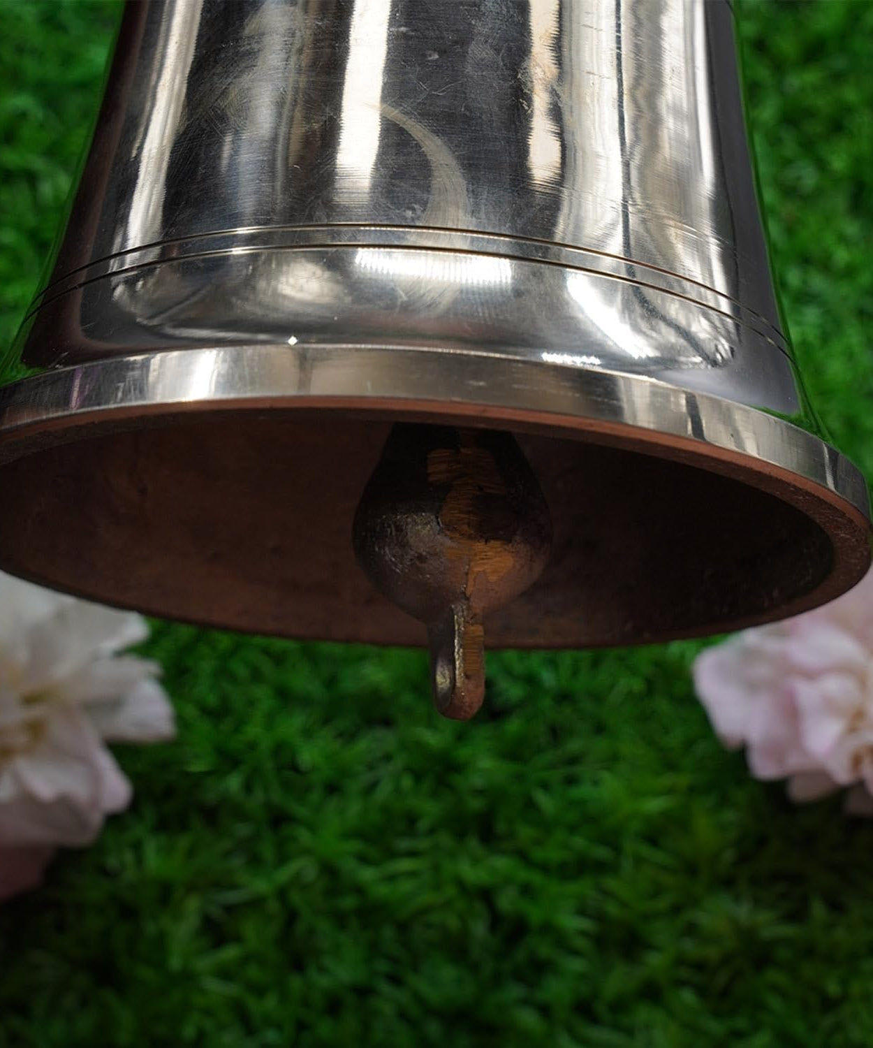 Brass Hanging Bell for Mandir Decor - Ghanti for Mandir Brass Bell Hanging.