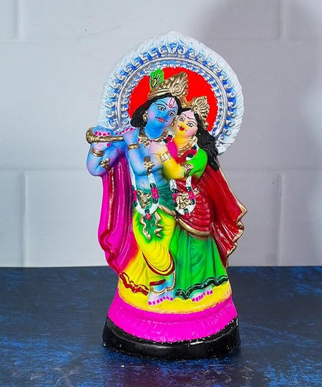 Radha Krishna Bommai Kolu for Navratri - 7 cm Handmade