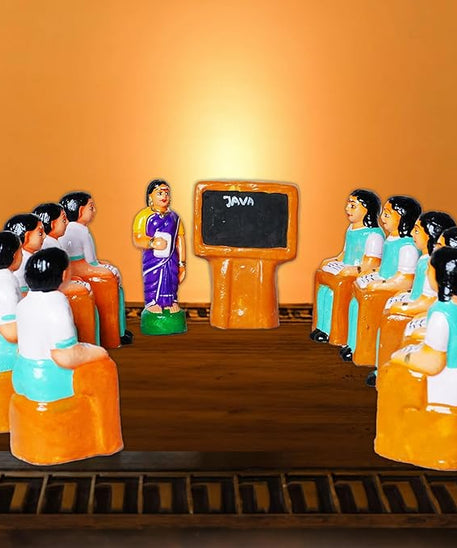 School Set Golu Dolls For Navaratri- kolu bommai