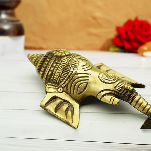 Ganesh Wall Hanging Three Diya Oil Lamp