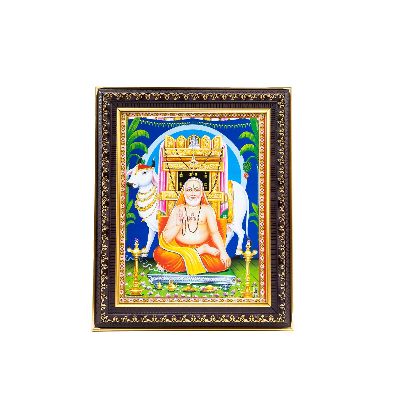 Raghavendra Swamy Photo Frame for Wall Hanging and Pooja Room