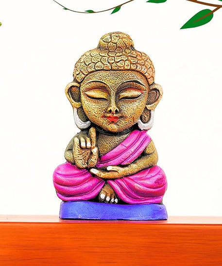 Dhyan Buddha Kolu Bommai For Dussehra- 20 cm