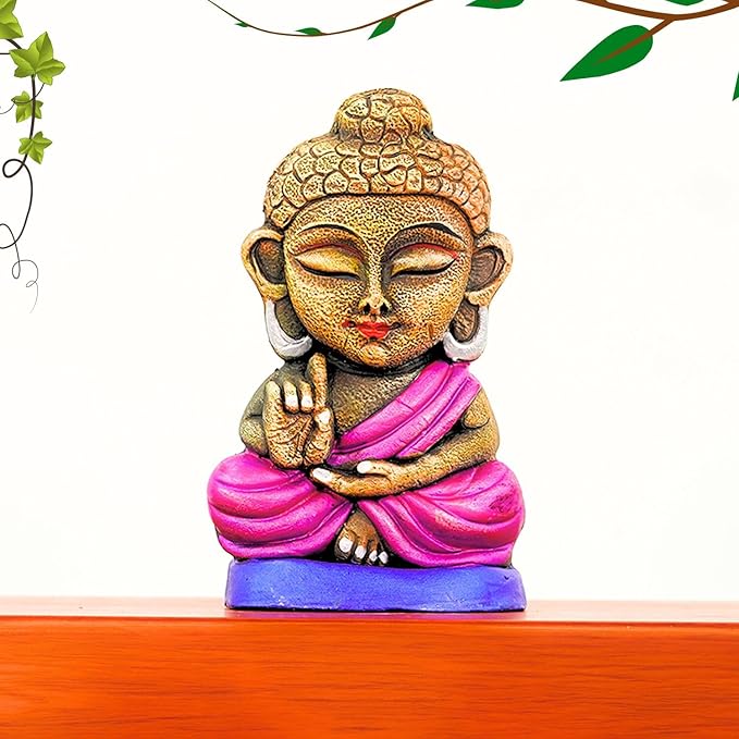 Dhyan Buddha Kolu Bommai For Dussehra- 20 cm