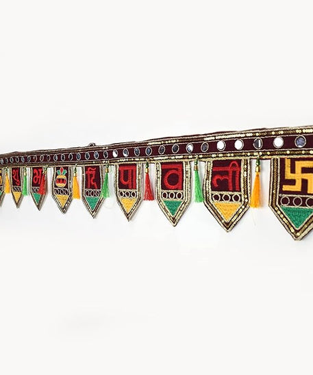 Velvet Shubh Diwali Traditional Toran